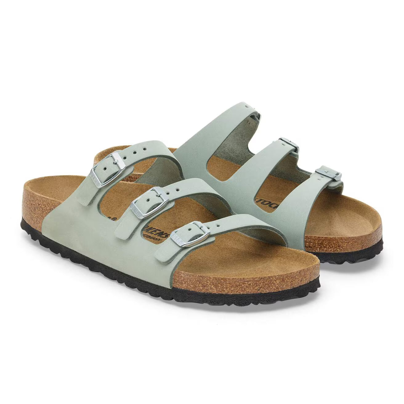 Birkenstock 1030319 Florida Fresh  Pelle Nubuck pure sage