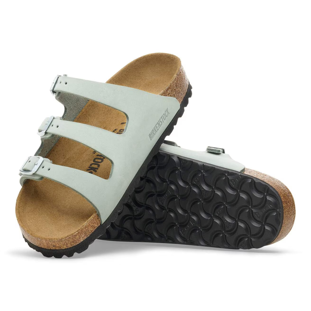 Birkenstock 1030319 Florida Fresh  Pelle Nubuck pure sage