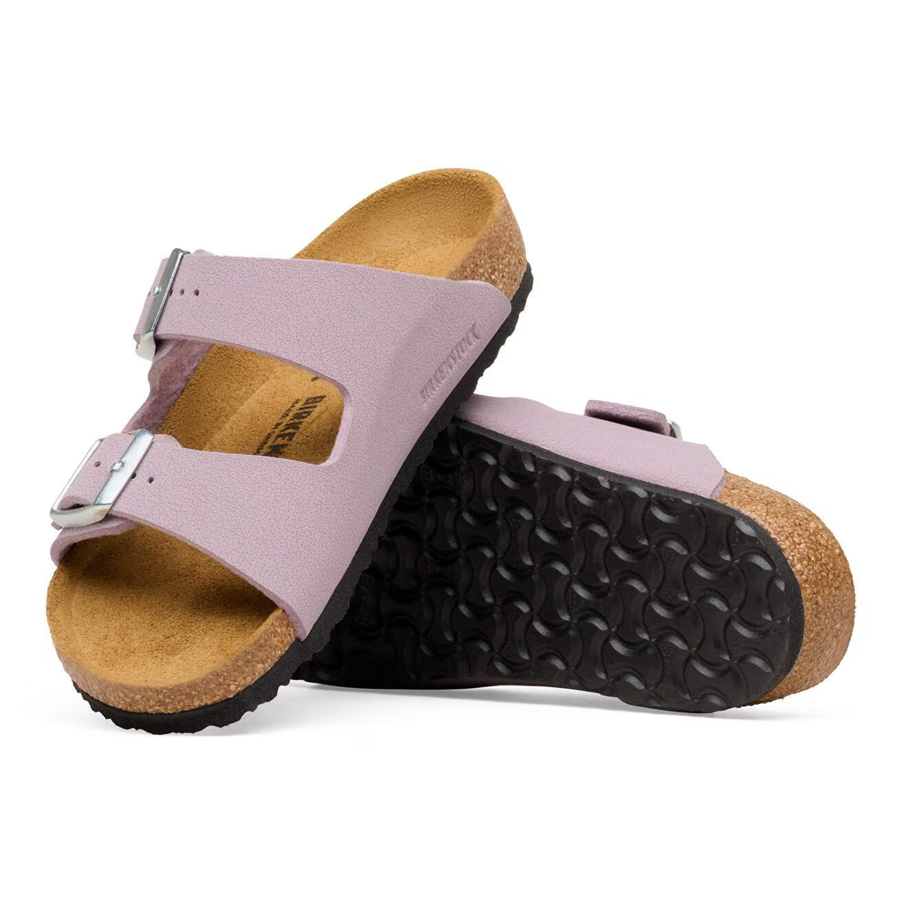 Birkenstock 1031437 Arizona Kids  Birko-Flor Nubuck faded purple