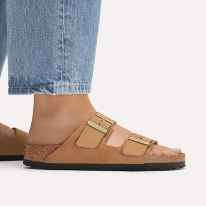 Birkenstock 1032086 Arizona plantare morbido  Pelle Nubuck mink