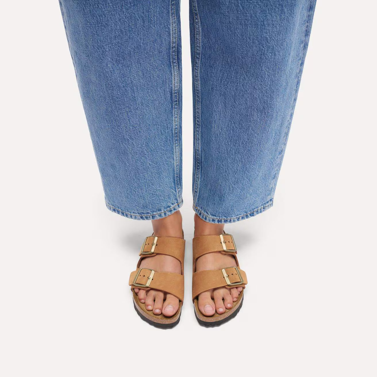 Birkenstock 1032086 Arizona plantare morbido  Pelle Nubuck mink