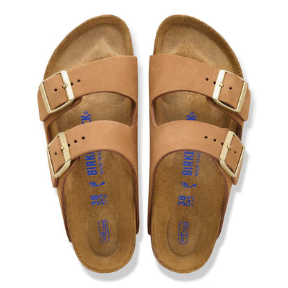 Birkenstock 1032086 Arizona plantare morbido  Pelle Nubuck mink