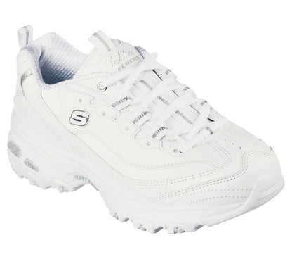 Skechers 11931 D'Lites - Fresh Start in nero o bianco/argento