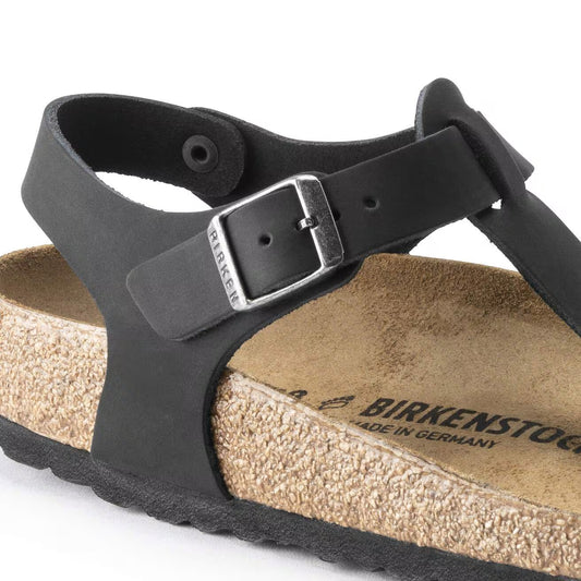 Birkenstock 147111 Kairo  Pelle oliata black