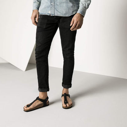 Birkenstock 147111 Kairo  Pelle oliata black