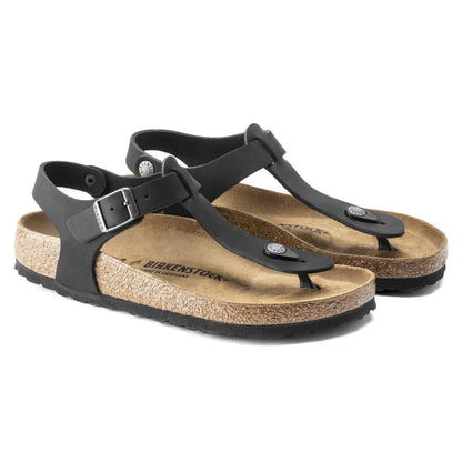 Birkenstock 147111 Kairo  Pelle oliata black