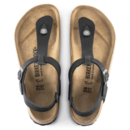 Birkenstock 147111 Kairo  Pelle oliata black