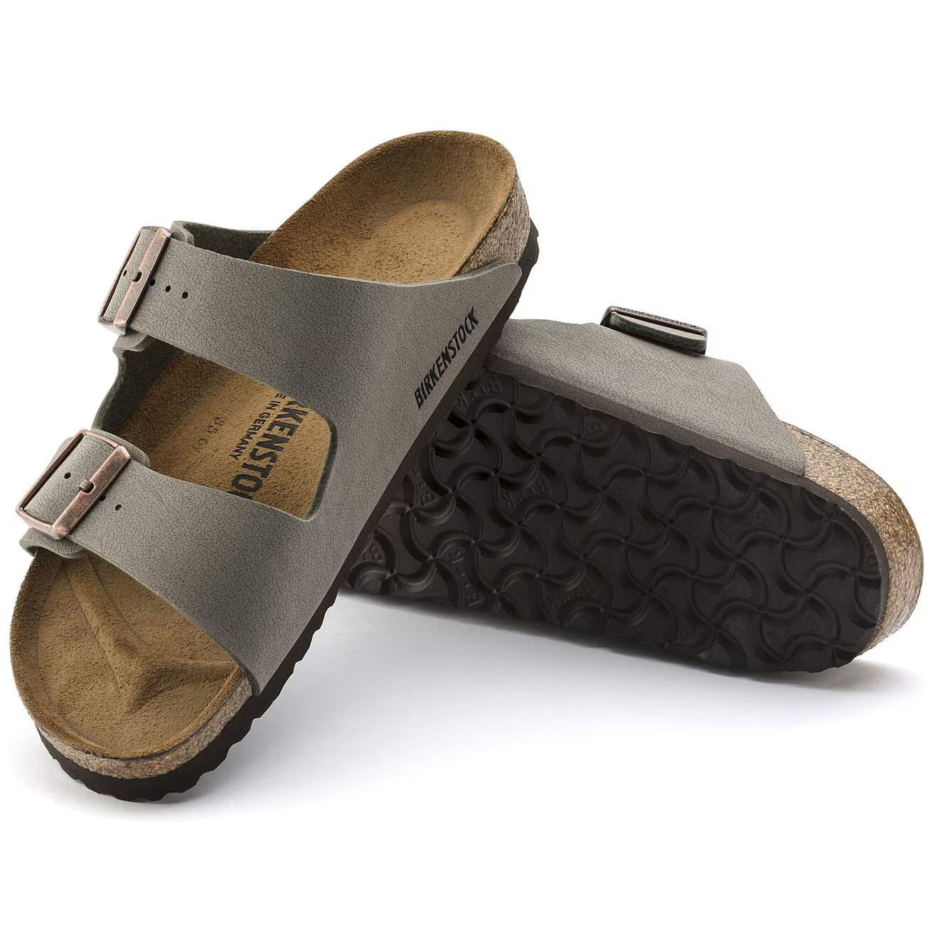 Birkenstock 151213 Arizona  Birko-Flor Nubuck stone