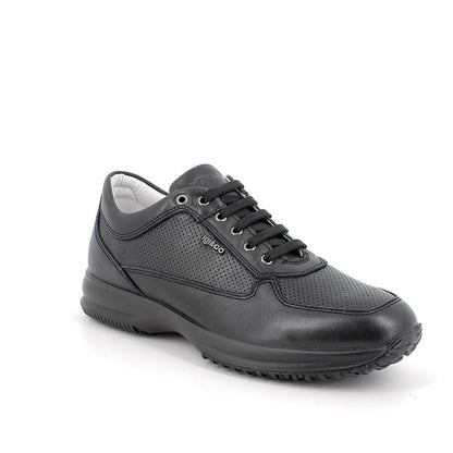 Igi&Co 5626700 sneakers in pelle da uomo nero