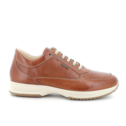 Igi&Co 5626711 sneakers in pelle da uomo cognac