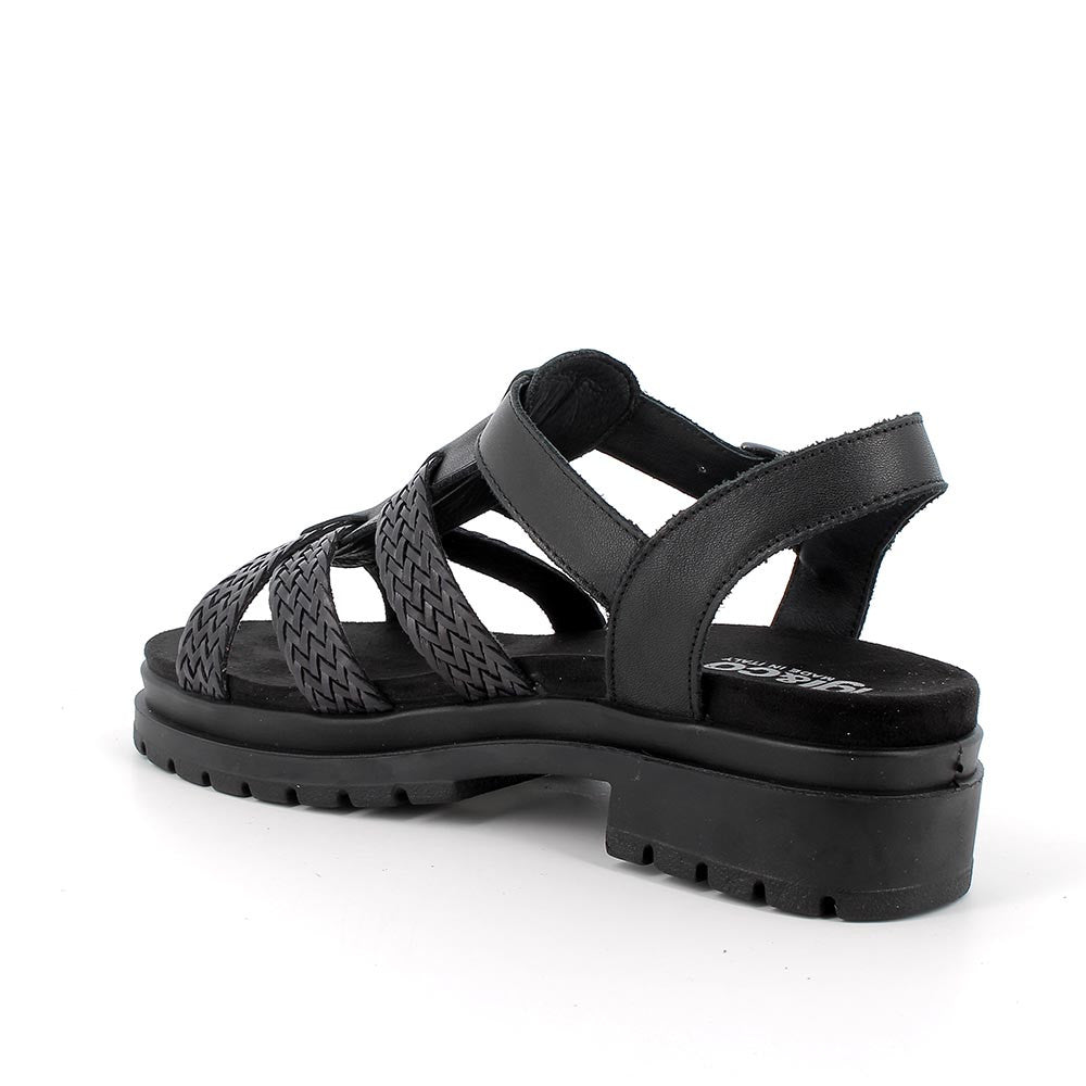 Igi&Co 5675000 sandali con tacco in pelle da donna nero
