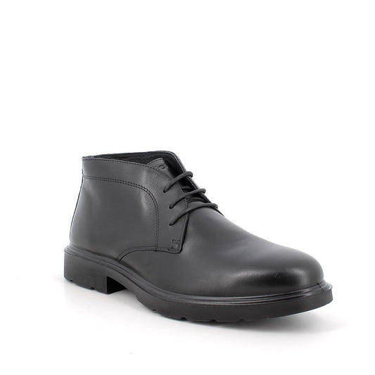 Igi&Co 6602200 Polacchine in pelle da uomo nero