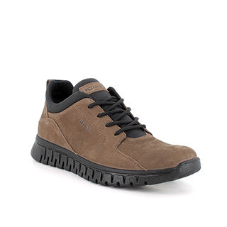 Igi&Co 6619133 Sneakers in pelle da uomo fango chiaro