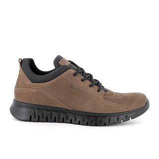 Igi&Co 6619133 Sneakers in pelle da uomo fango chiaro