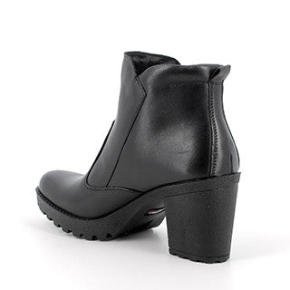 Igi&Co 6661400 Stivaletti con tacco in pelle da donna nero