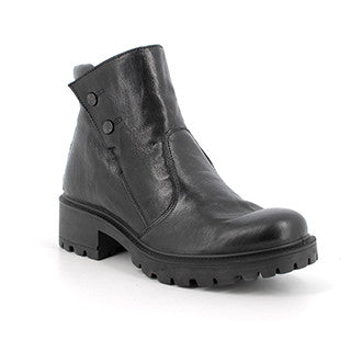 Igi&Co 6662700 Stivaletti con tacco in pelle da donna nero