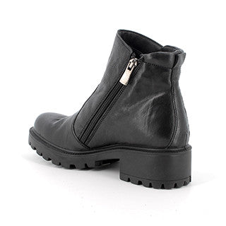 Igi&Co 6662700 Stivaletti con tacco in pelle da donna nero