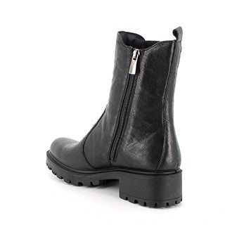 Igi&Co 6662900 Stivaletti con tacco in pelle da donna nero