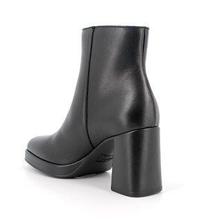 Igi&Co 6696400 Stivaletti con tacco in pelle da donna nero