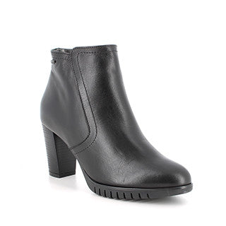 Igi&Co 6697500 Stivaletti con tacco in pelle da donna nero