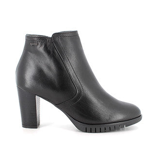 Igi&Co 6697500 Stivaletti con tacco in pelle da donna nero