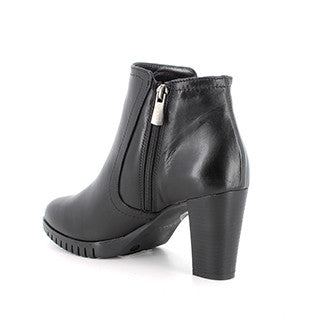 Igi&Co 6697500 Stivaletti con tacco in pelle da donna nero