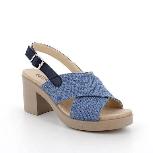 Igi&Co 7674300 Sandali con tacco da donna blu