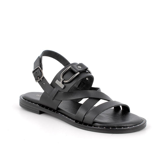 Igi&Co 7685500 Sandali in pelle da donna nero
