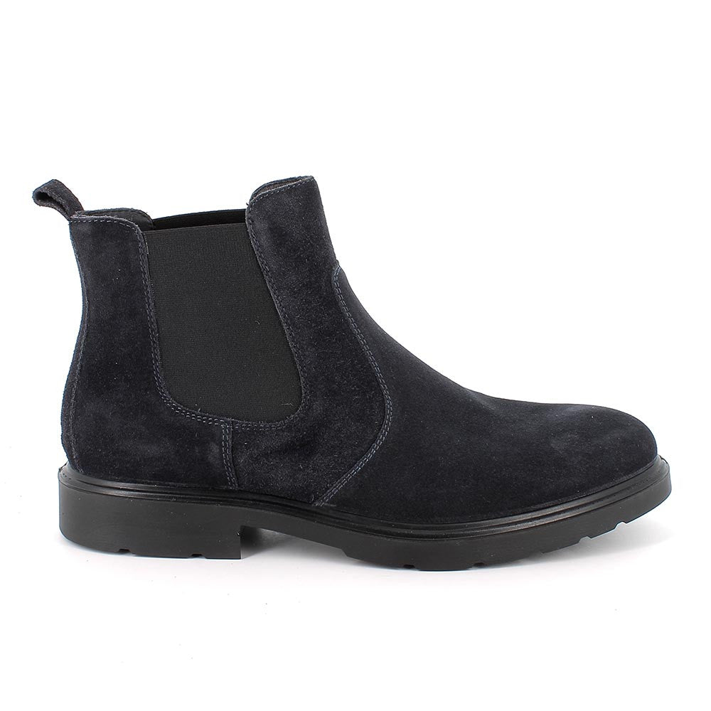 Igi&Co 8600222 Stivaletti beatles da uomo blu con elastico