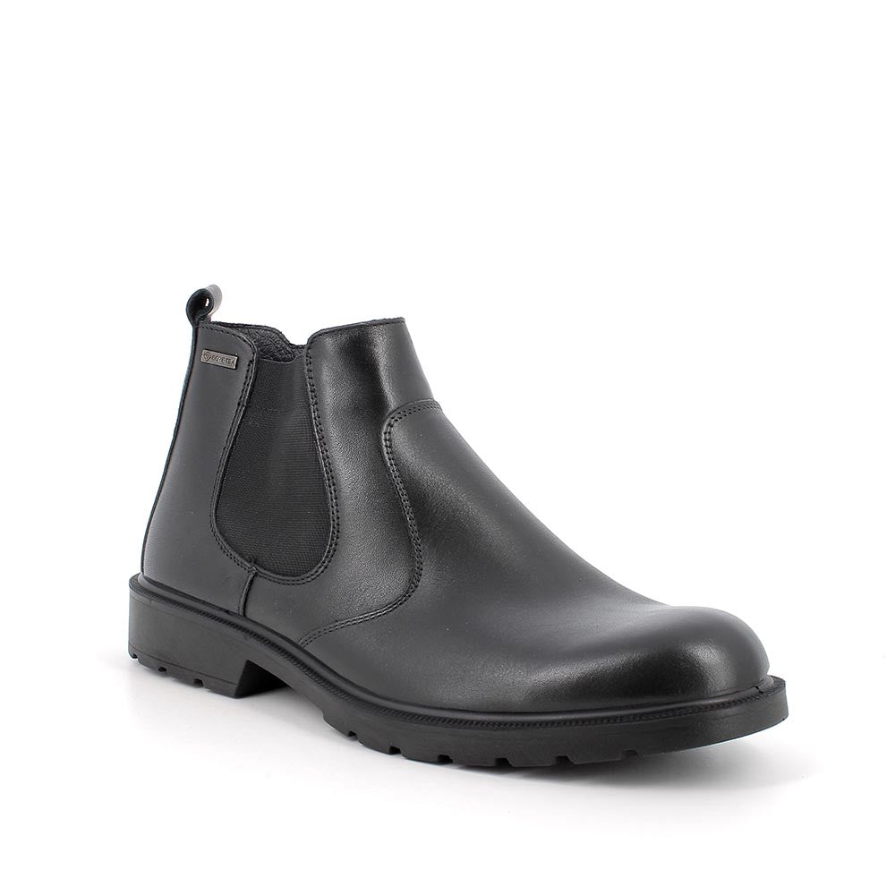 Igi&Co 8602600 Stivaletti gore-tex da uomo nero con zip