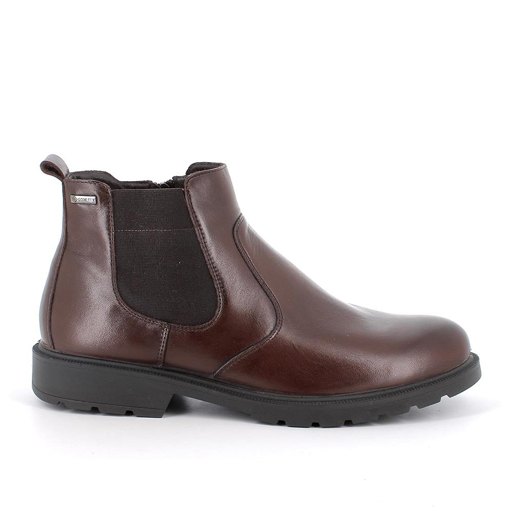 Igi&Co 602611 Stivaletti gore-tex da uomo marrone con zip