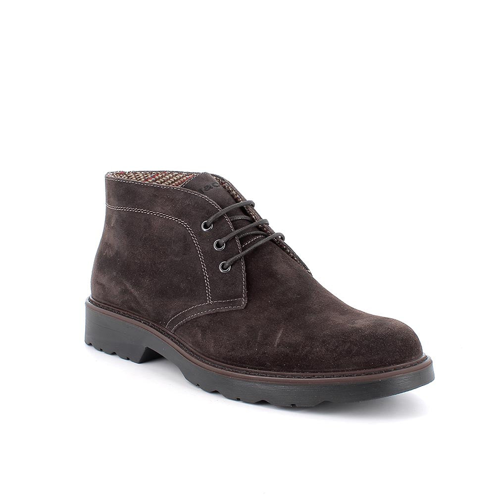 Igi&Co 8607711 Polacchine da uomo marrone con lacci