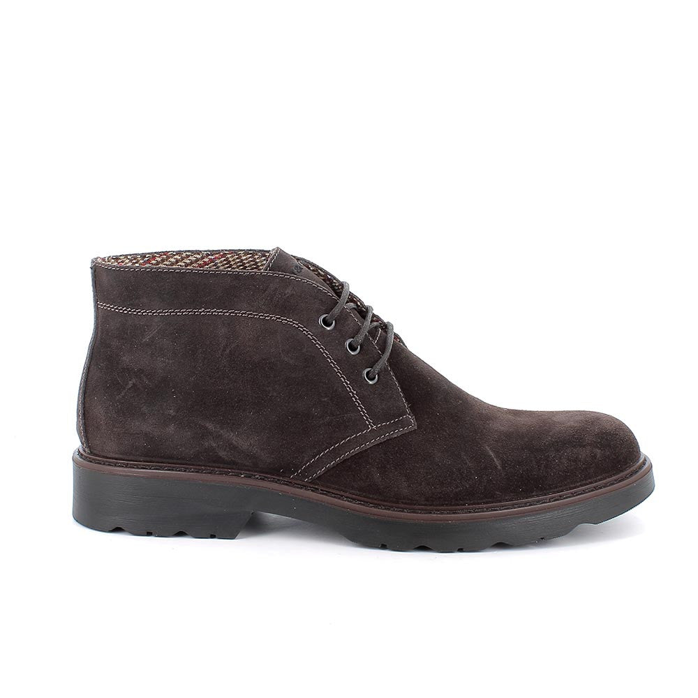 Igi&Co 8607711 Polacchine da uomo marrone con lacci