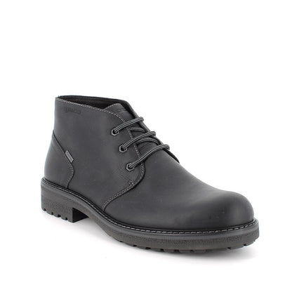 Igi&Co 8620600 Polacchine gore-tex da uomo nero con lacci