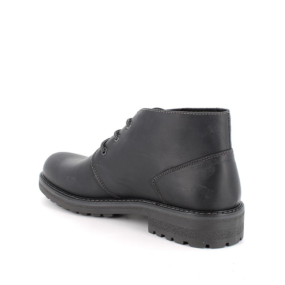 Igi&Co 8620600 Polacchine gore-tex da uomo nero con lacci