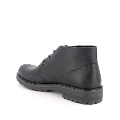 Igi&Co 8620600 Polacchine gore-tex da uomo nero con lacci