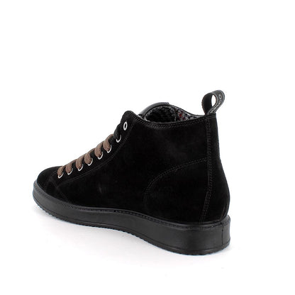 Igi&Co 8634000 Sneakers alte da uomo nero con lacci