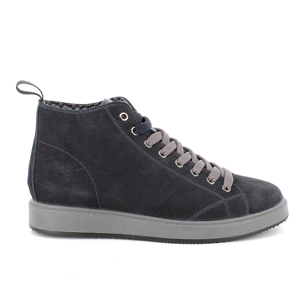 Igi&Co 8634011 Sneakers alte da uomo blu con lacci