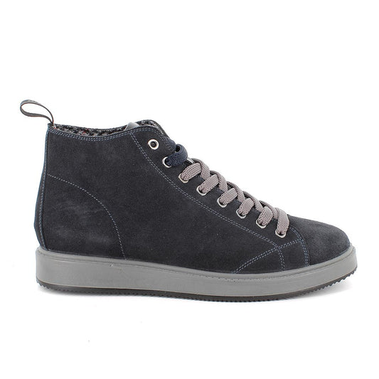 Igi&Co 8634011 Sneakers alte da uomo blu con lacci