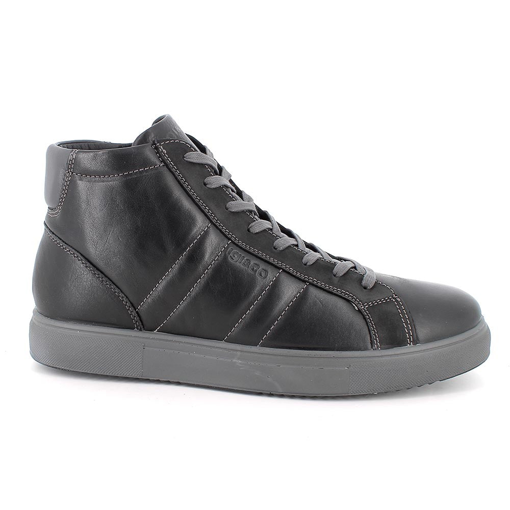 Igi&Co 8635500 Polacchine da uomo nero con zip