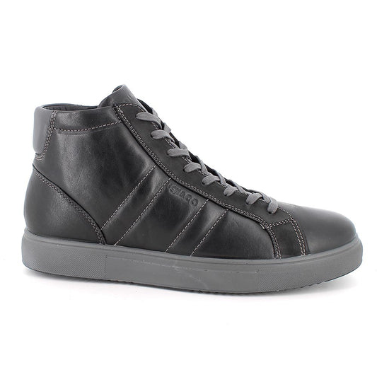 Igi&Co 8635500 Polacchine da uomo nero con zip