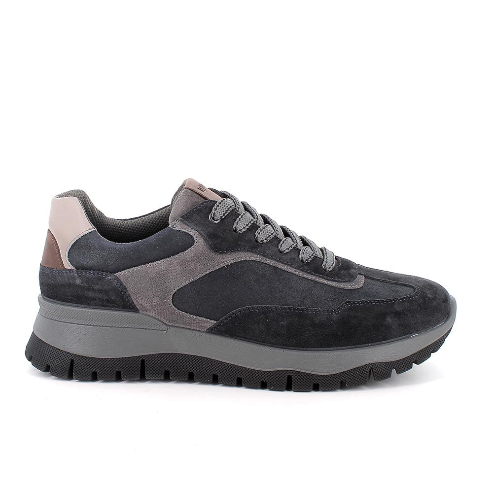 Igi&Co 8641800 Sneakers da uomo blu con lacci