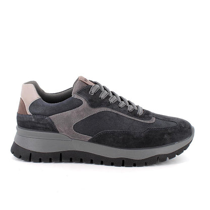 Igi&Co 8641800 Sneakers da uomo blu con lacci