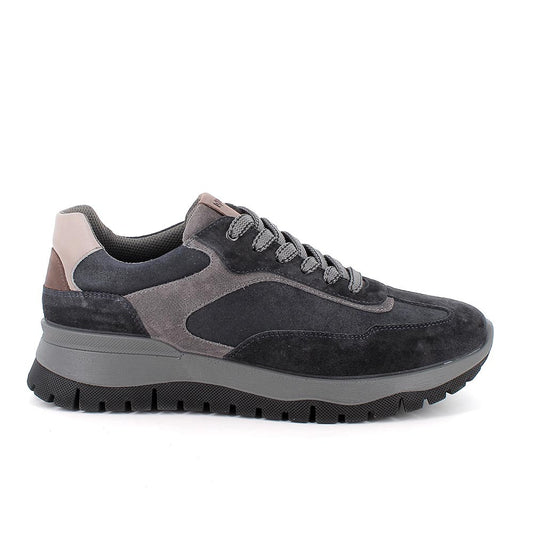 Igi&Co 8641800 Sneakers da uomo blu con lacci
