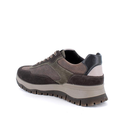 Igi&Co 8641811 Sneakers da uomo marrone con lacci