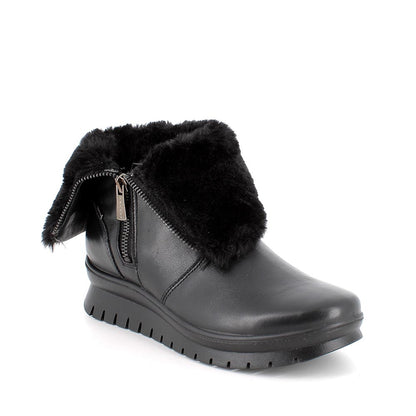 Igi&Co 8658700 Stivaletti gore-tex da donna nero con zip
