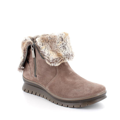 Igi&Co 8658755 Stivaletti gore-tex da donna beige con zip