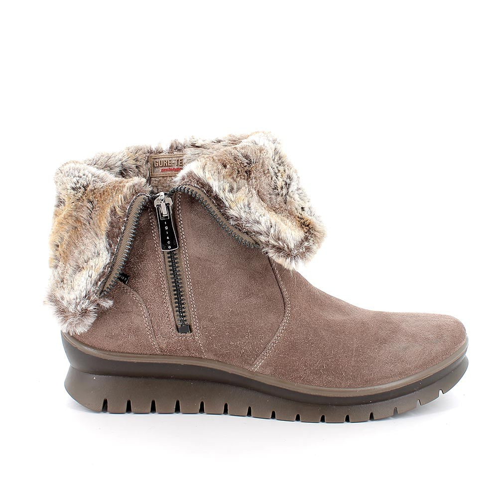 Igi&Co 8658755 Stivaletti gore-tex da donna beige con zip