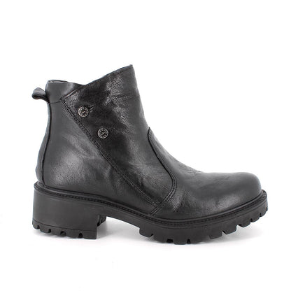 Igi&Co 8662700 Stivaletti con tacco da donna nero con zip