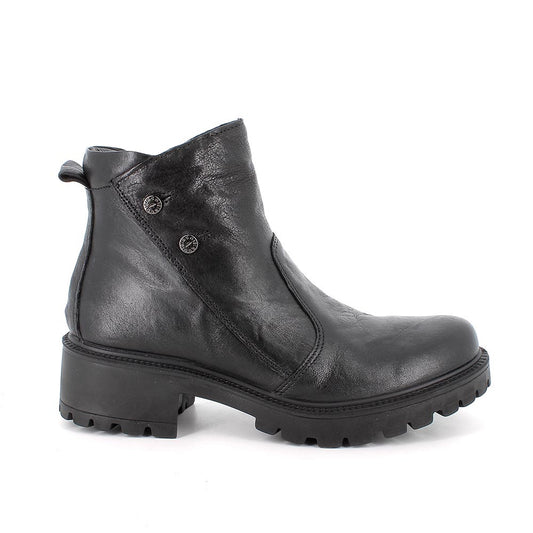 Igi&Co 8662700 Stivaletti con tacco da donna nero con zip
